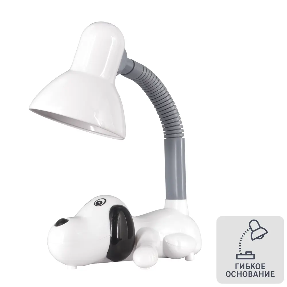 Настольная лампа Camel KD-387 «Собачка», цвет белый CAMELION STLM-2104373