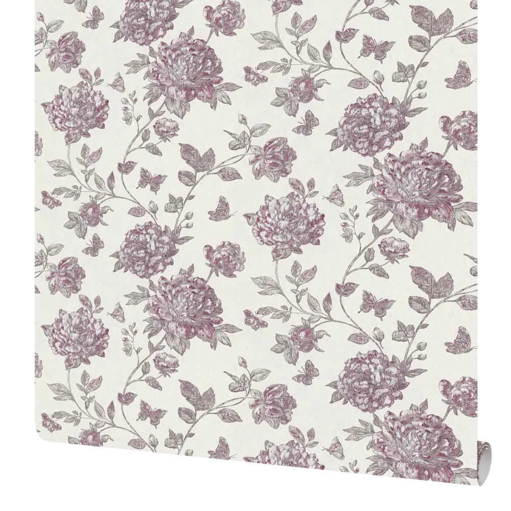 Обои флизелиновые Erismann Vintage I бордовые 1.06 м 5119-16 STLM-2009020