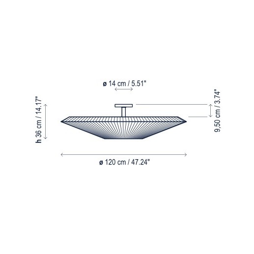 Светильник / Siam 120 Bover sun-id-377748 - Вид №2