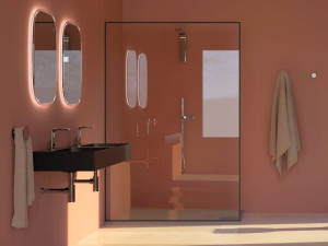 Керамическая двойная подвесная раковина