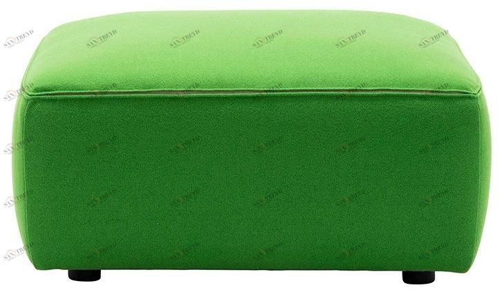 Andreu World Квадратный пуф из ткани Dado Rs0311