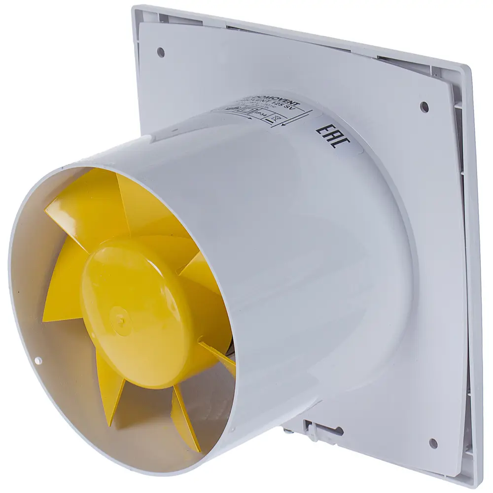 Вентилятор осевой вытяжной Домовент CB D125 мм 35 дБ 180 м³/ч цвет белый STLM-2061947 - Вид №1