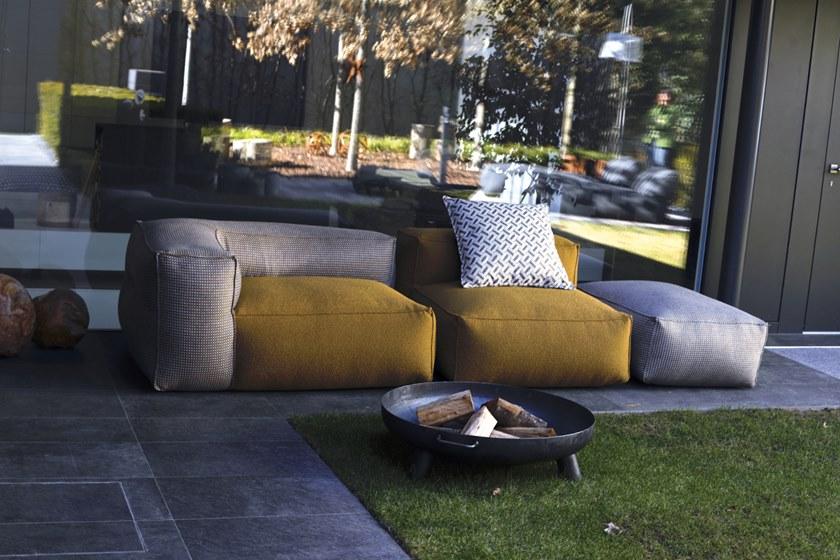 GART 3-х местный модульный садовый диван из ткани Mediterraneo sun-id-1509500 - Вид №3