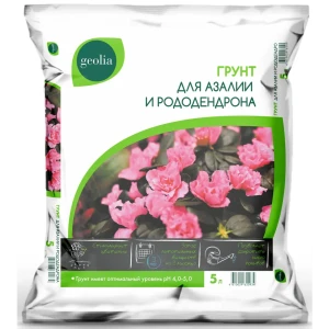 Грунт Geolia для азалии и рододендрона 5л 85473686 STLM-2048003