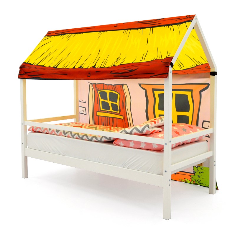 Накидка для кровати-домика Svogen игровая "Избушка" БЕЛЬМАРКО  00-3873205 Бежевый Santreyd  - Вид №2