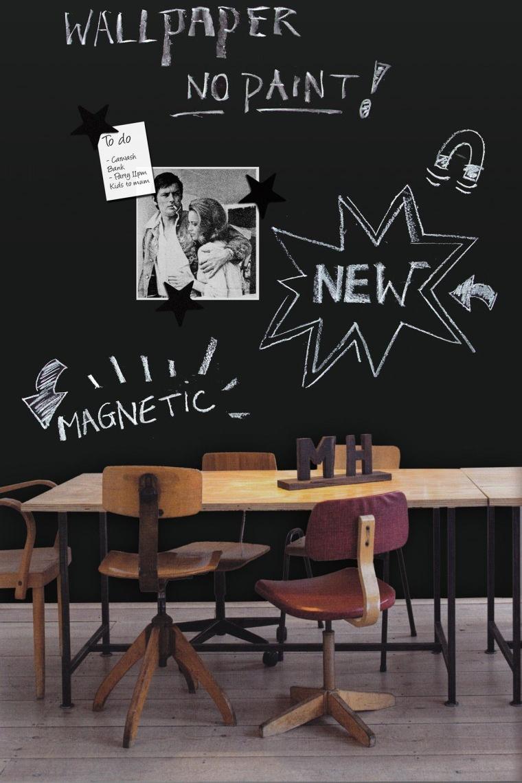 Groovy Magnets Магнитные виниловые обои Chalkboard sun-id-1438173 - Вид №6