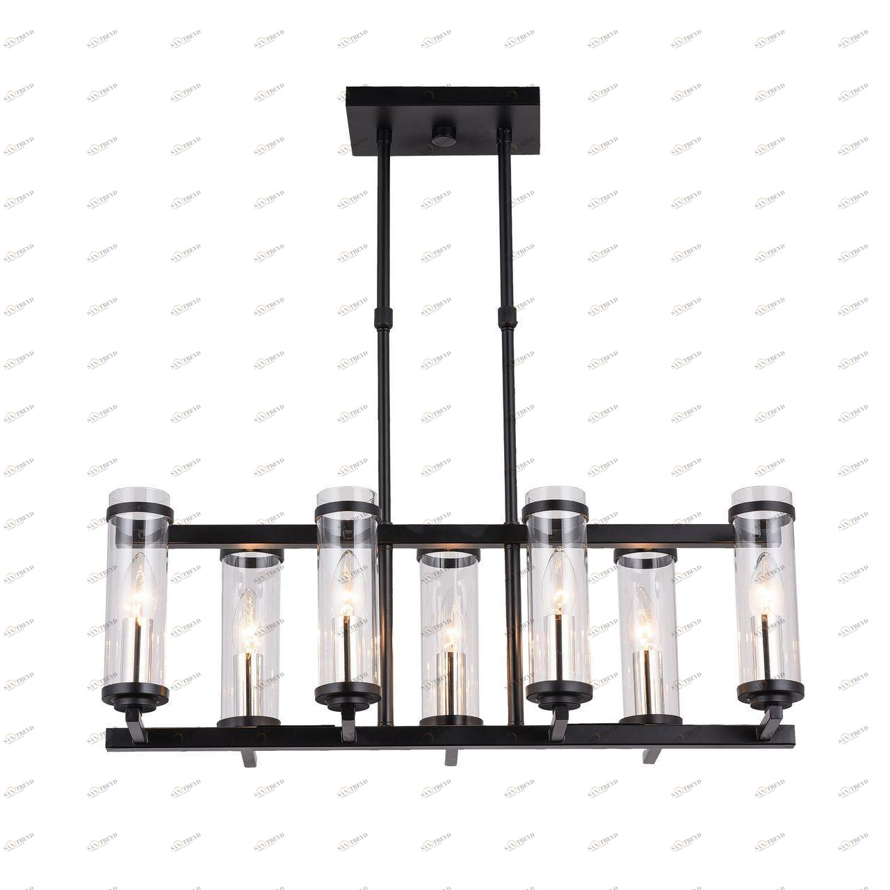Подвесная люстра ST Luce Bichero SL334.403.07 ST LUCE ДИЗАЙНЕРСКИЕ, BICHERO 279766 Черный 