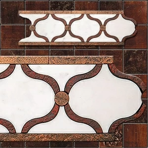 БОРДЮР ИЗ МРАМОРА GE-5 SKALINI ORNAMENTAL