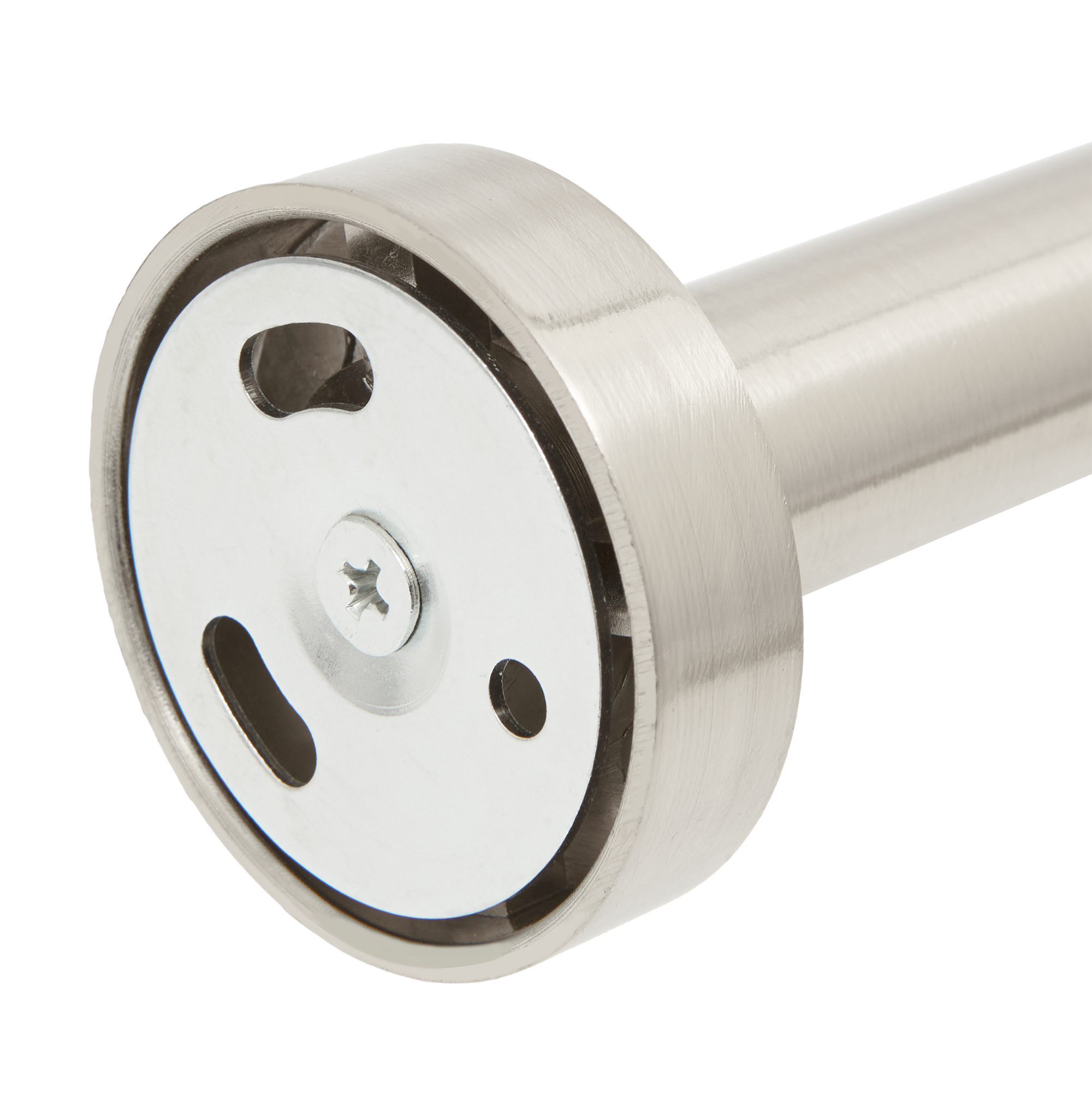 Держатель двухрядный для карниза INSPIRE, серый металл 85186745 STLM-0059653 - Вид №1