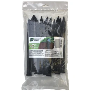 Крепящий якорь для бордюра Geolia 10 шт цвет черный