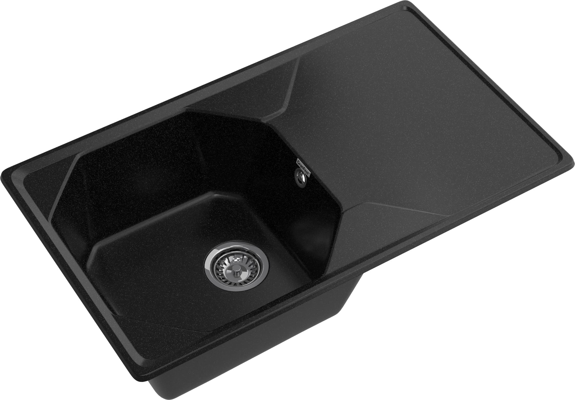 Кухонная мойка Искусственный камень UNIQUE S129 GranFest U-840L-S129 - Вид №3