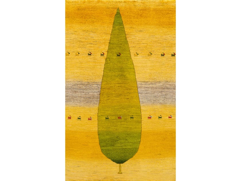 Прямоугольный шерстяной ковер Zollanvari Gabbehs Flora &amp ARCH-00068631