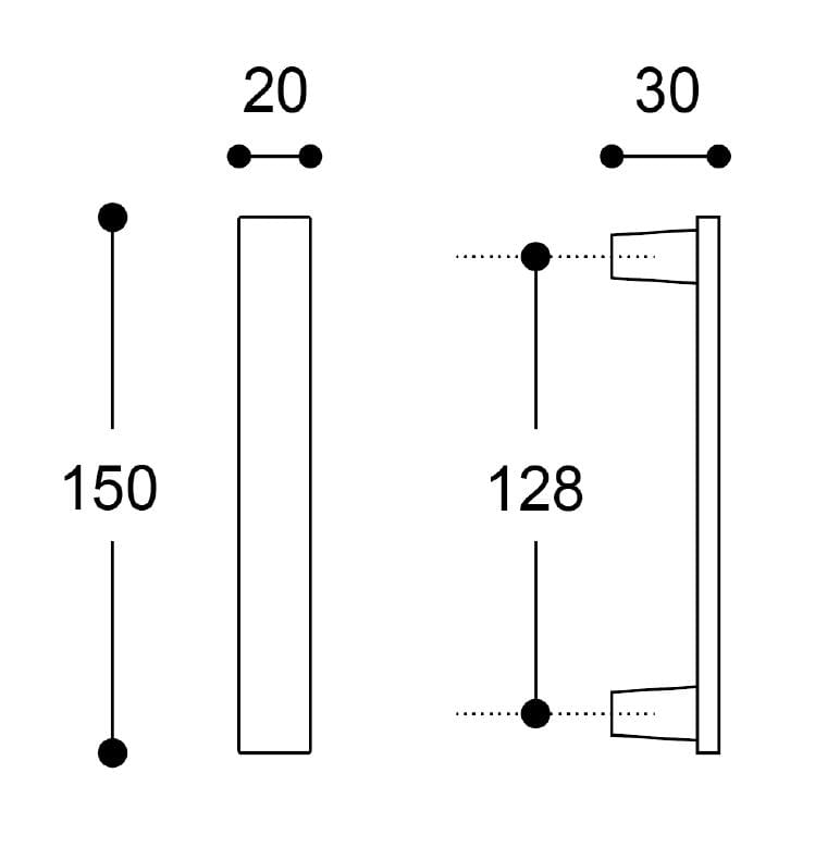 Britannium мост мебельная ручка GIARA ART DESIGN-BRONZE BARK ARCH-00001877 - Вид №3