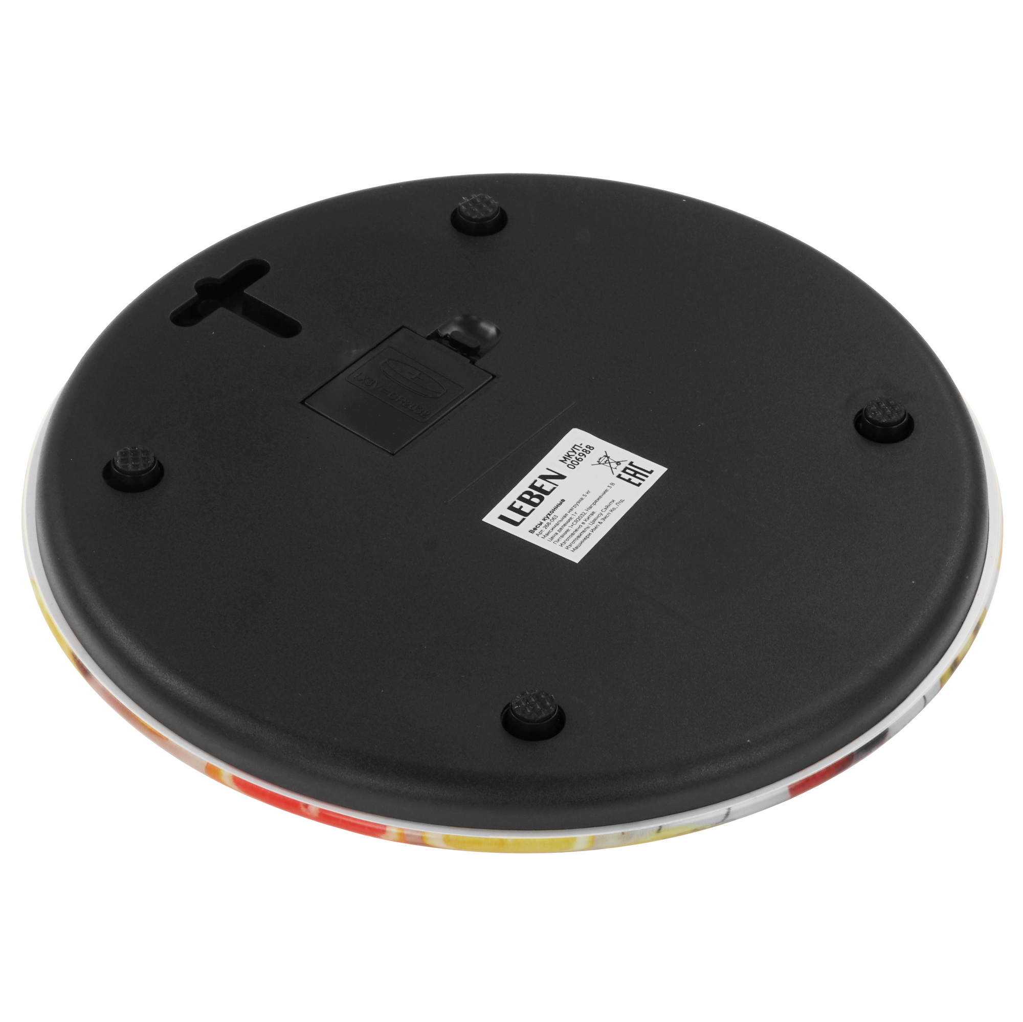 9237204 Кухонные весы LEBEN 268-063 разноцветный STDN-0043906 - Вид №4