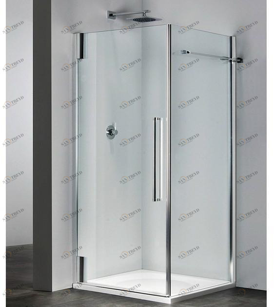 Duka Хрустальная душевая кабина Vertica - con soli profili verticali 6pts l