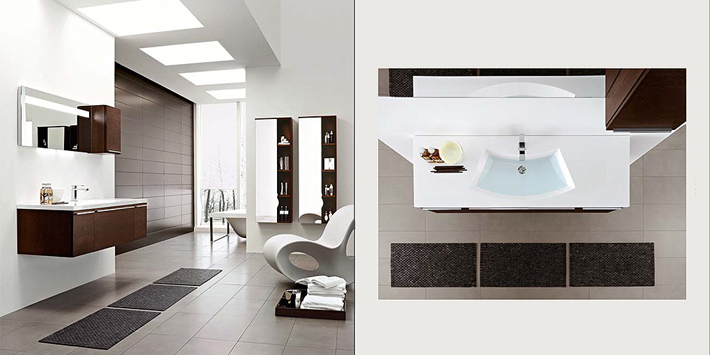 Комплект мебели для ванной Sky 60 Arbi Sky Legno Collection SKY60 - Вид №1