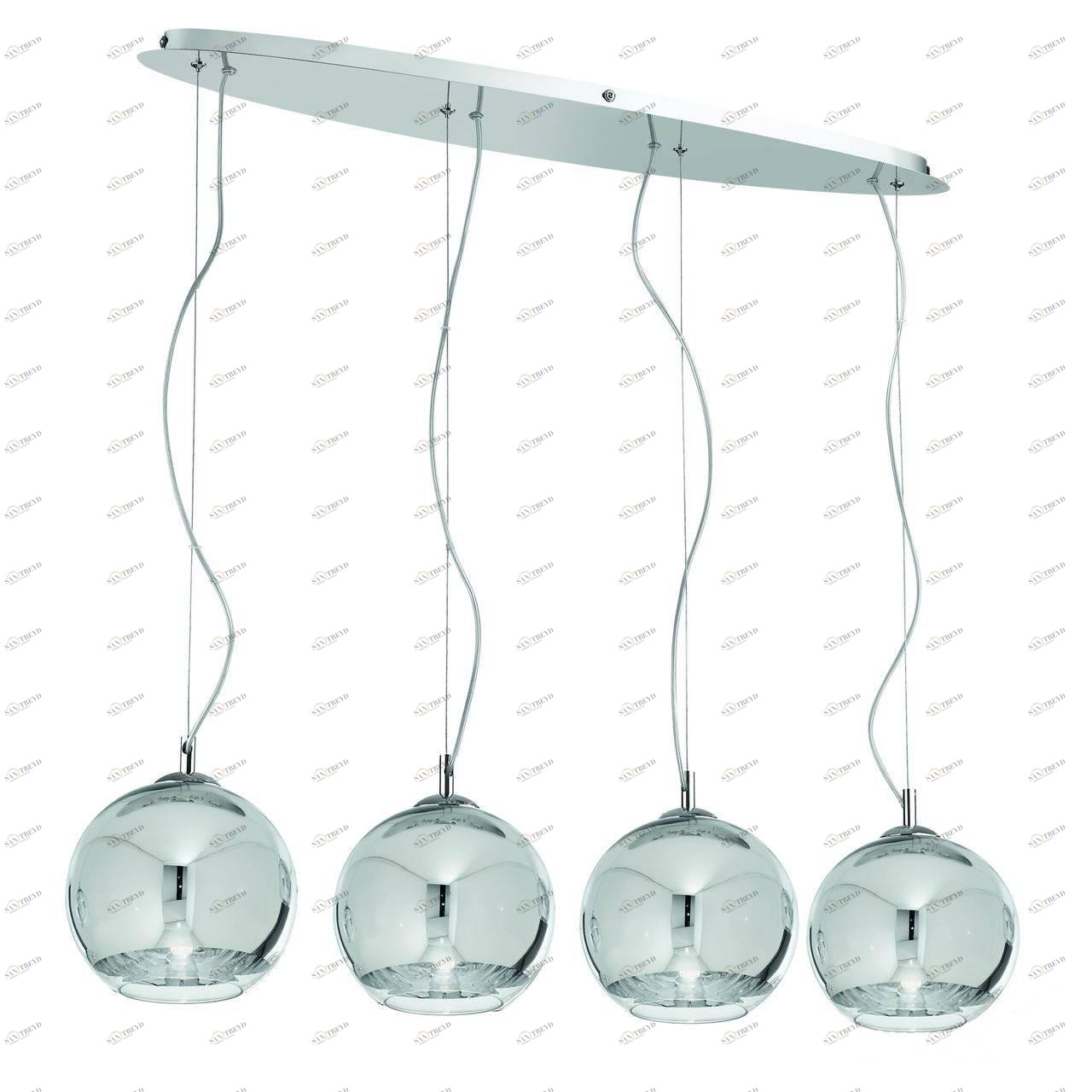 Подвесной светильник Ideal Lux Discovery SB BIg IDEAL LUX ДИЗАЙНЕРСКИЕ, DISCOVERY 071620 Прозрачный;серебро 