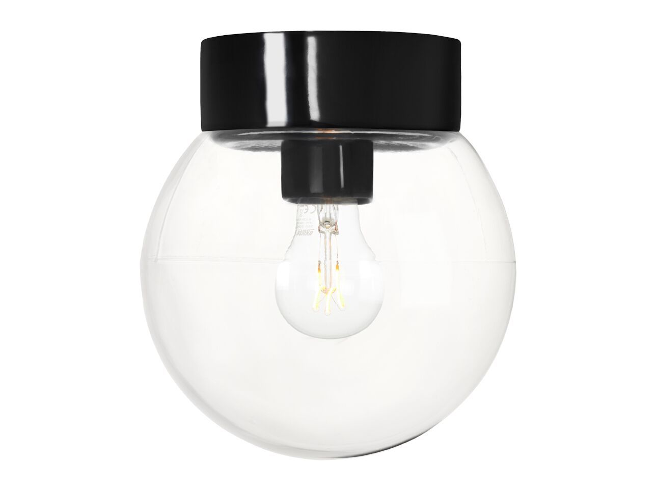 Настенный светильник / потолочный светильник из стекла и фарфора Ifö Electric Classic Globe ARCH-00080719 - Вид №7