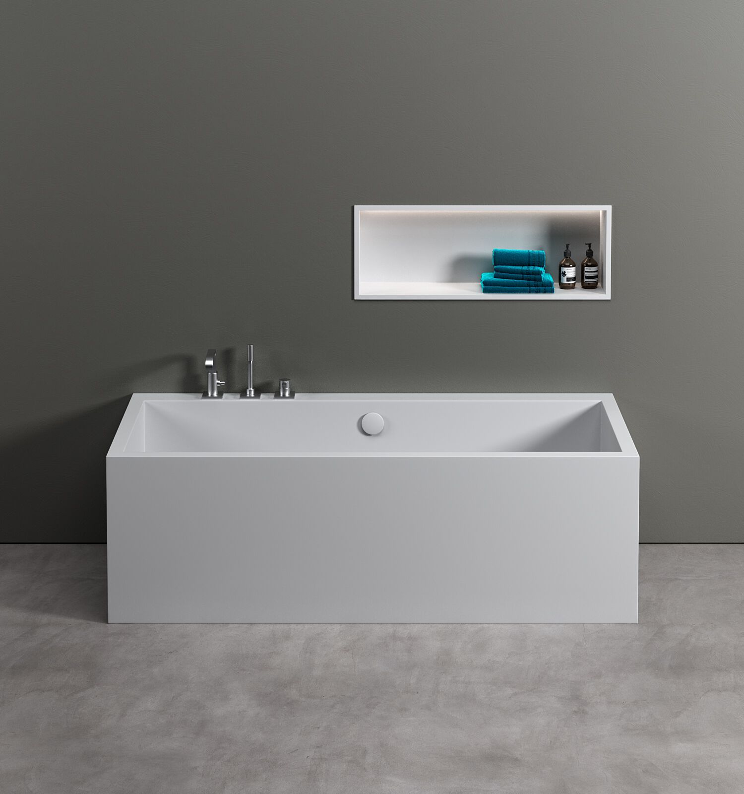 Прямоугольная ванна Corian® Acquapazza Corian ® elements ARCH-00096211 - Вид №2