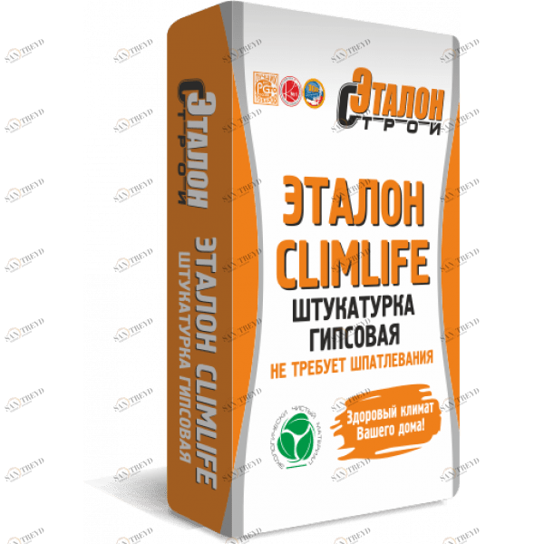 Штукатурка гипсовая Эталон ClimLife 30кг 13272
