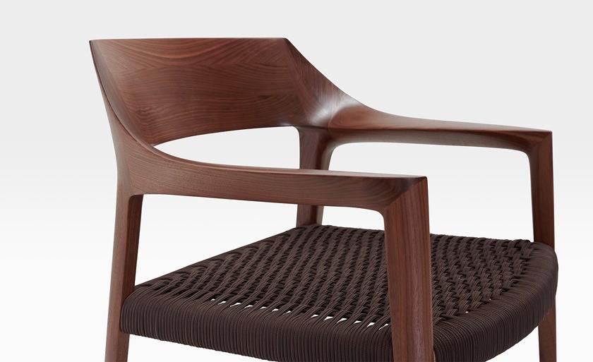 Potocco Кресло из дерева с подлокотниками Scheggia 906/plr - Вид №3