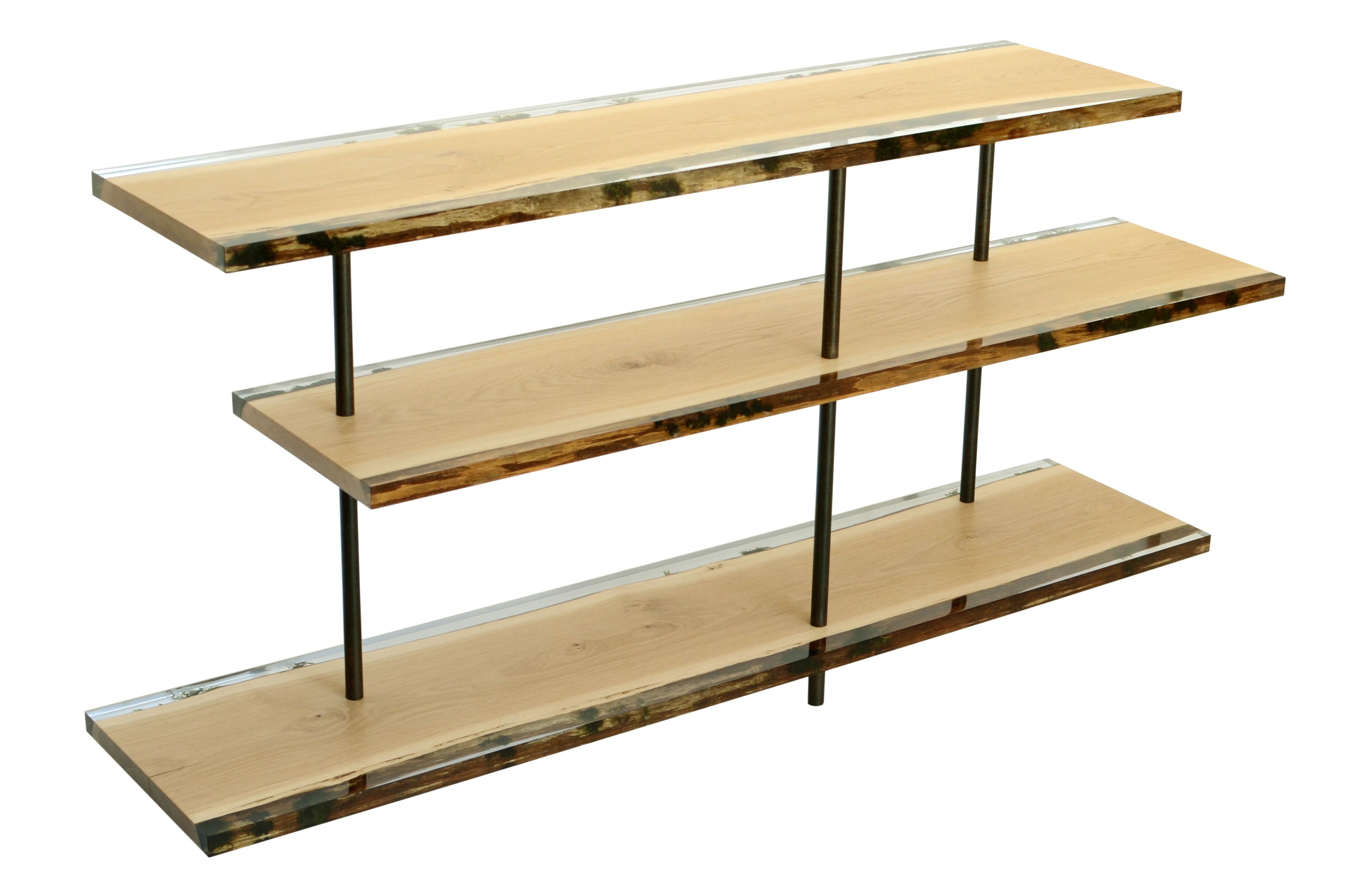 Модульная полка из массива дерева alcarol Undergrowth ARCH-00035839 - Вид №1