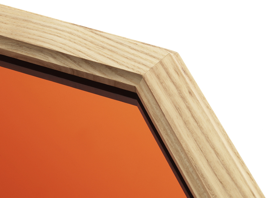 Зеркало Lust 50х50 см, красное Normann Copenhagen 372068 - Вид №1