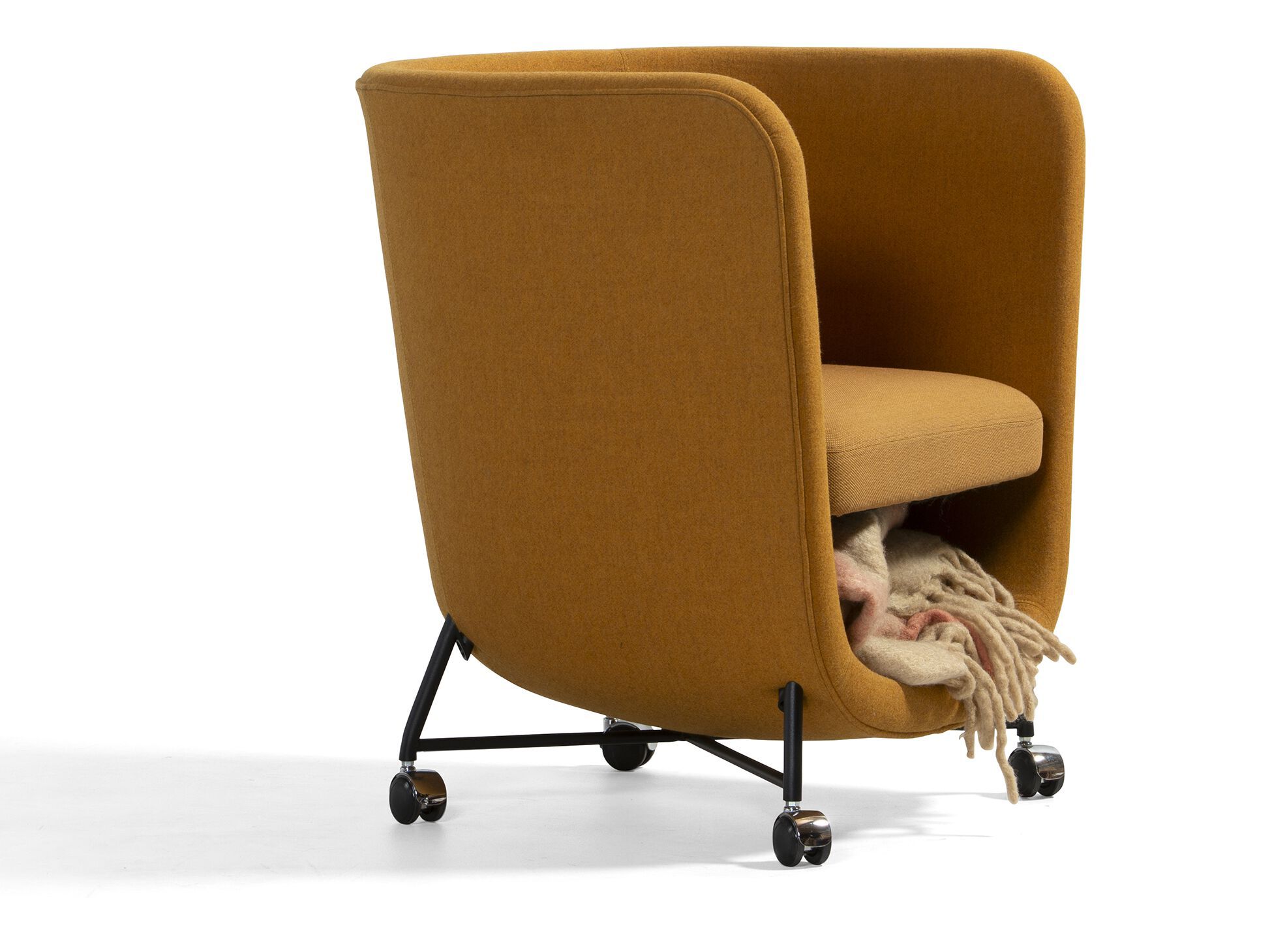 Тканевое кресло с колесами и отсеком для хранения Bla Station Pocket ARCH-00041885 - Вид №1