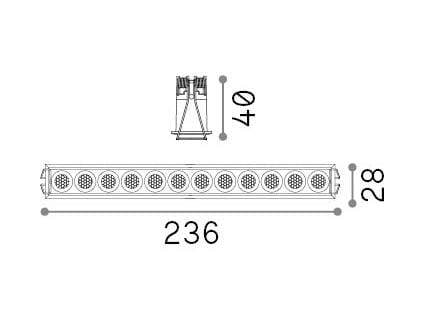 Несколько светодиодных прожекторов Ideal Lux ARCH-00038742 - Вид №9