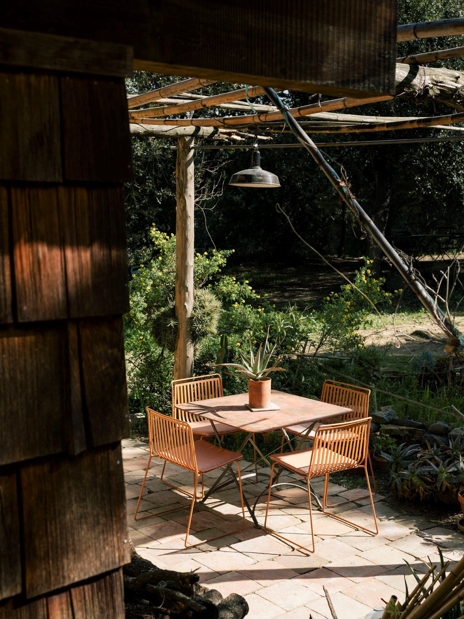 Стальной салазок штабелируемый садовый стул ONDARRETA Alo ARCH-00073956 - Вид №9