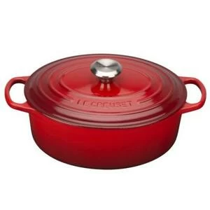 Утятница чугунная Le Creuset, Ø35 см, вишневая