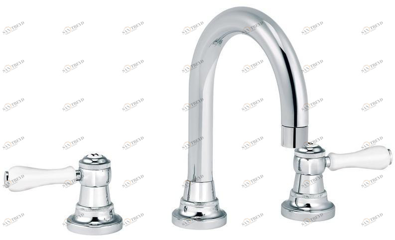 rvb Смеситель для умывальника на 3 отверстия без сливного крана 1935 limoges 1935.--.46