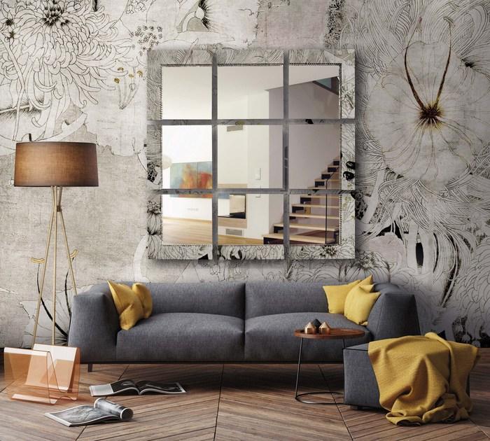 MOMENTI Модульное зеркало в экопанели Crazy home furniture sun-id-1467996 - Вид №4