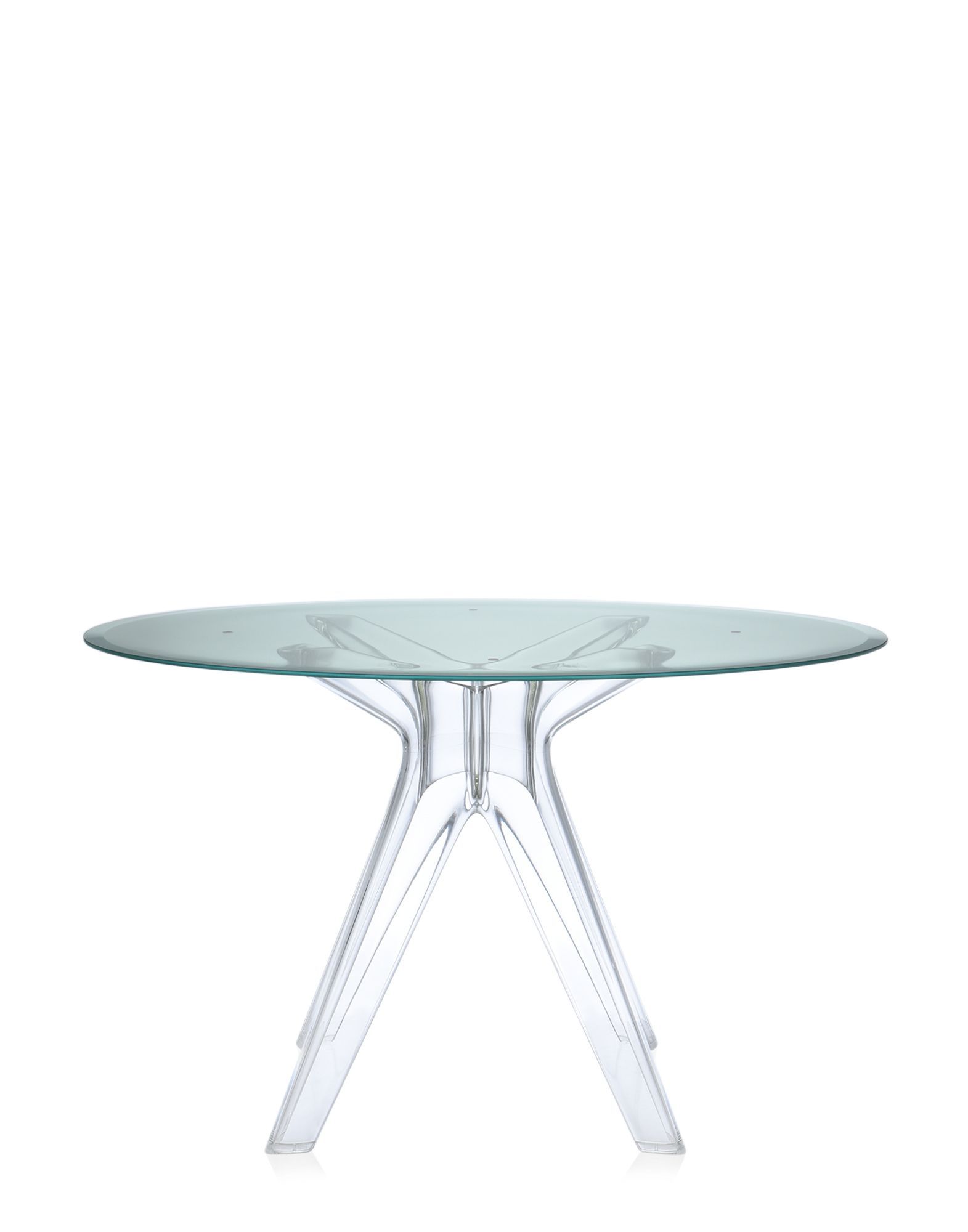 Круглый стол из хрусталя и инженерного пластика Kartell SIR GIO ARCH-00106990 - Вид №8