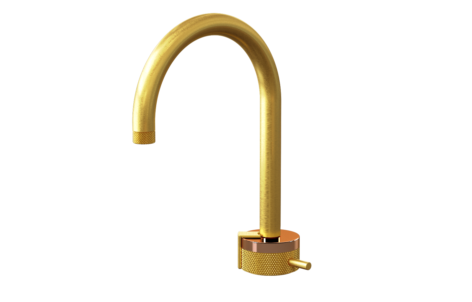 E-11502-R1RG-L2BAU-BAU Однорычажный прогрессивный смеситель для раковины - излив 16см GRAFF MOD+