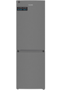 9193419 Холодильник с морозильником   WILLMARK RFN-425NFGT серый