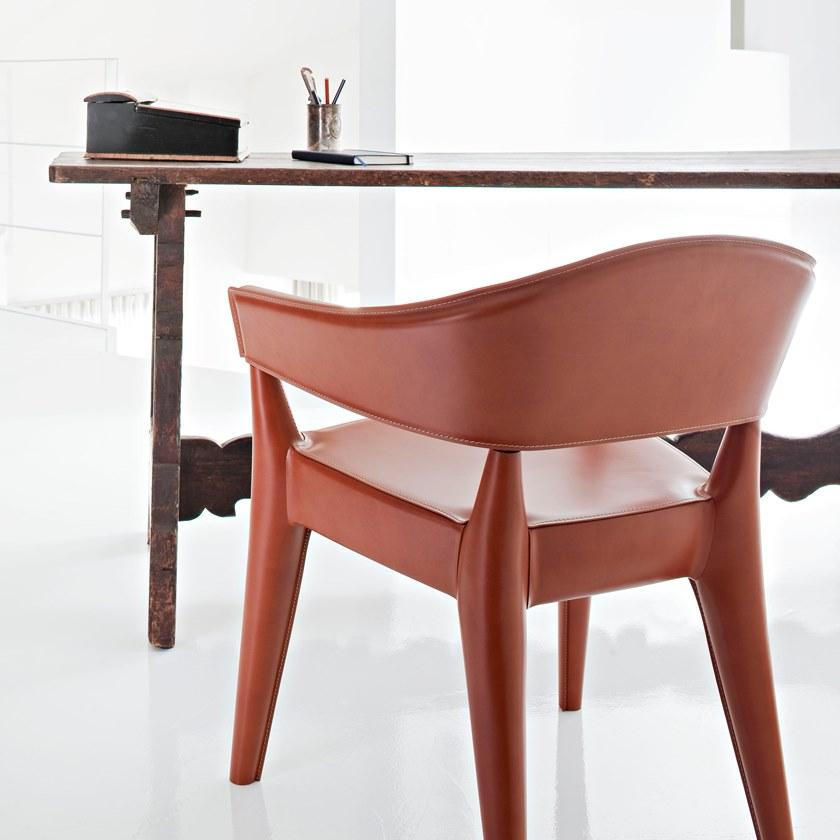 ALMA DESIGN Кожаное кресло с подлокотниками Jo sun-id-1435233 - Вид №4