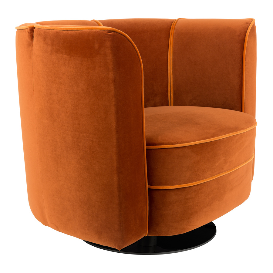 Кресло Flower крутящееся на одной ножке Dutchbone 3100045 - Вид №5