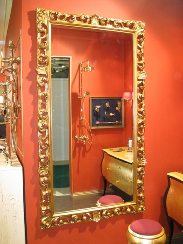 Зеркало MIGLIORE Complementi ML.COM-70.707.AV.DO - белое золото  - Вид №2