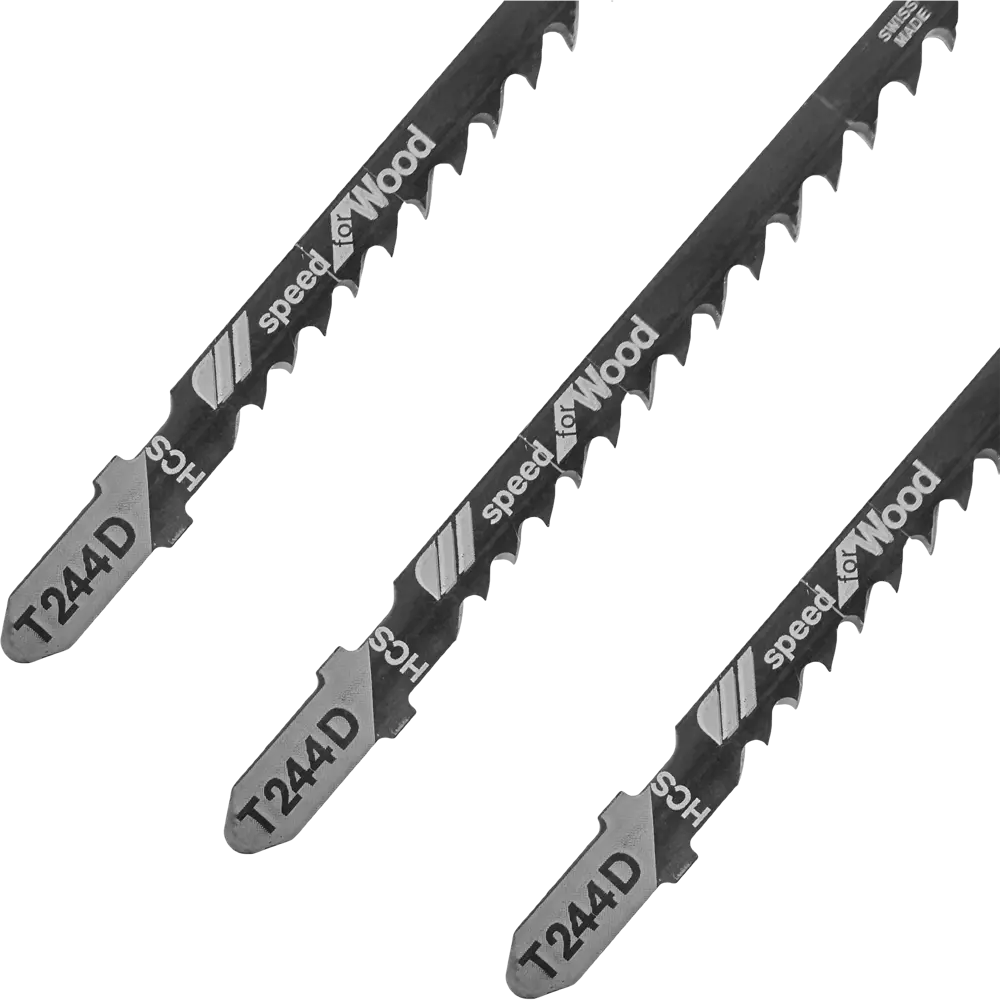 Набор пилок для лобзика по дереву Bosch T244D, 3 шт BOSCH PROFESSIONAL STLM-2133611 - Вид №3