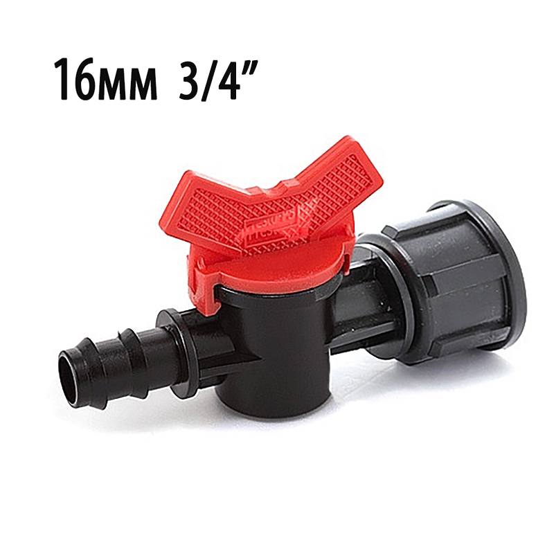 2868 Кран переходной для шланга 16мм с внутренней резьбой 3\4 LAB.Space 