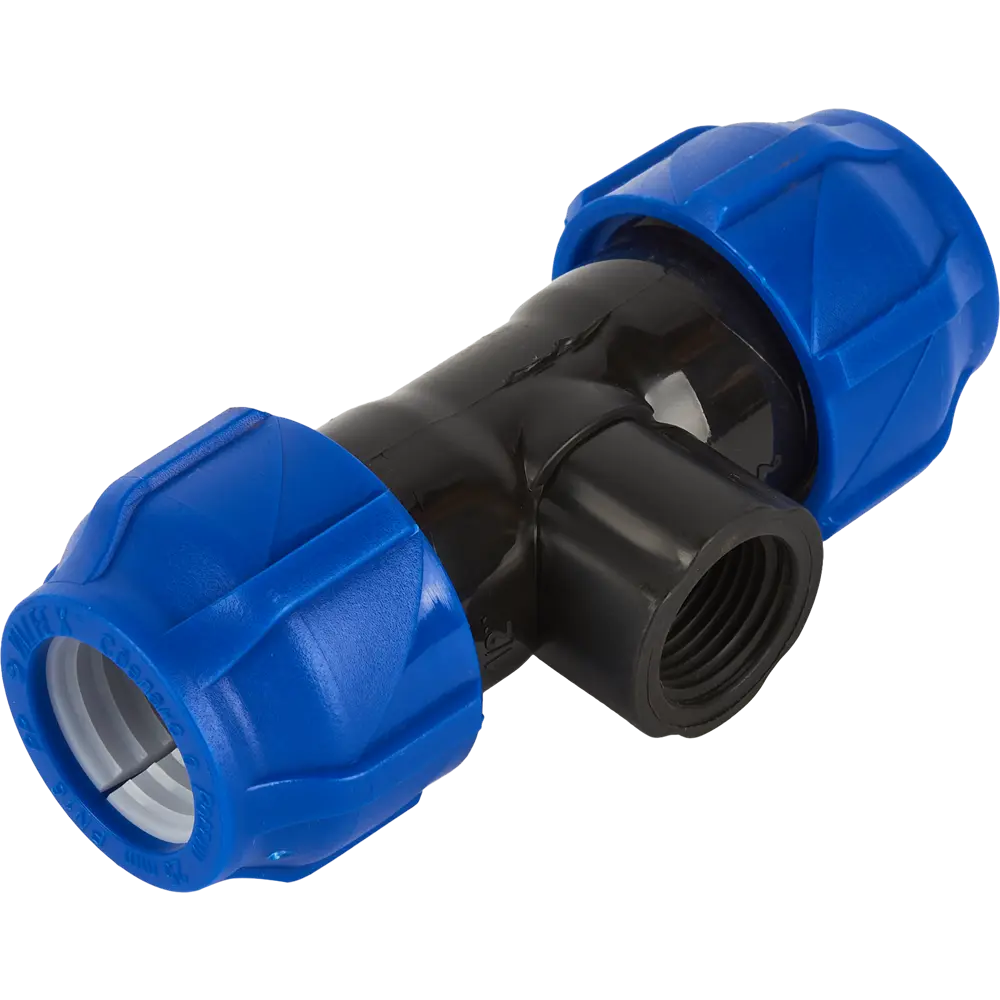 Тройник комбинированный ПНД Valfex 25x1/2"x25 мм ВР 1210012501225 89106787 STLM-2003274 