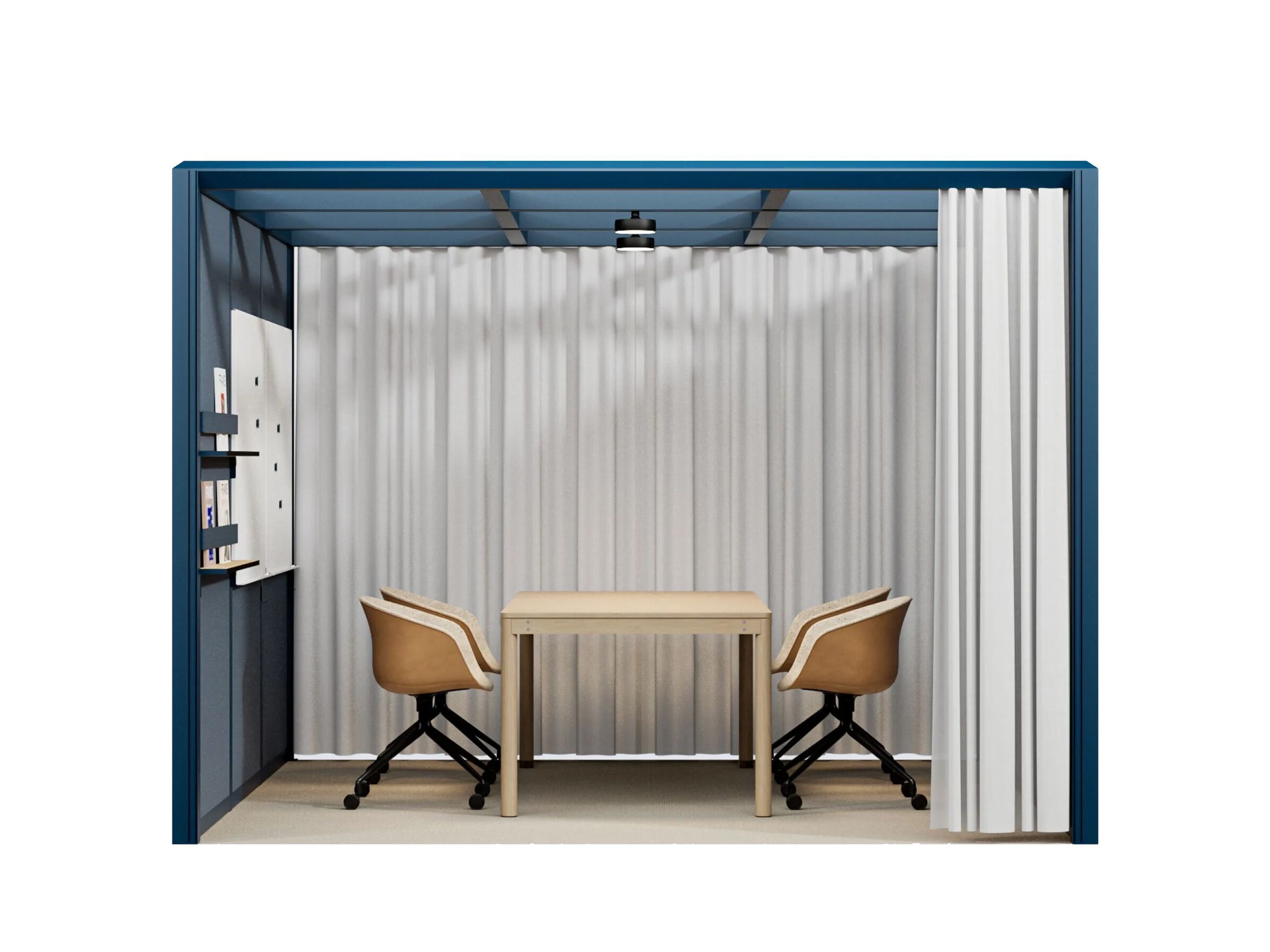 Алюминиевый и стеклянный офисный остров для встреч Mute Modular ARCH-00148563 - Вид №3