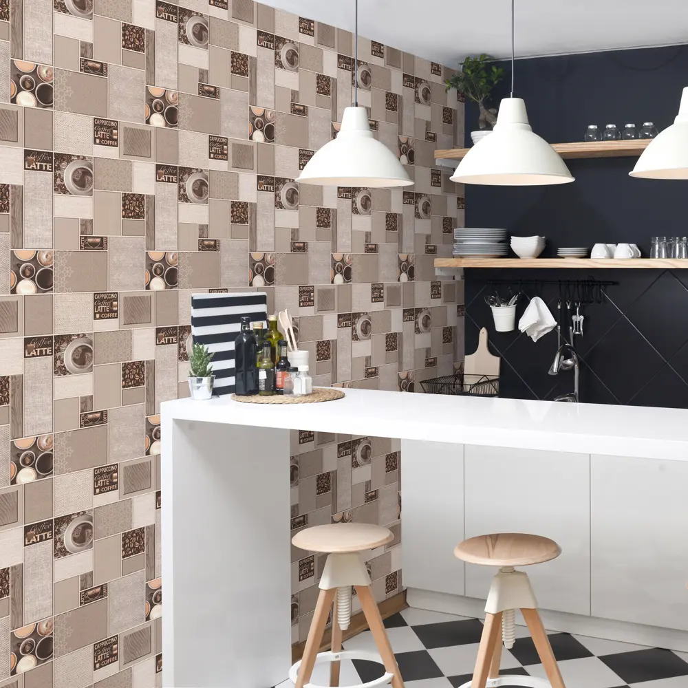 Обои виниловые Аспект Ру Арабика серые 0.53 м 80009-28 STLM-2200677 - Вид №3