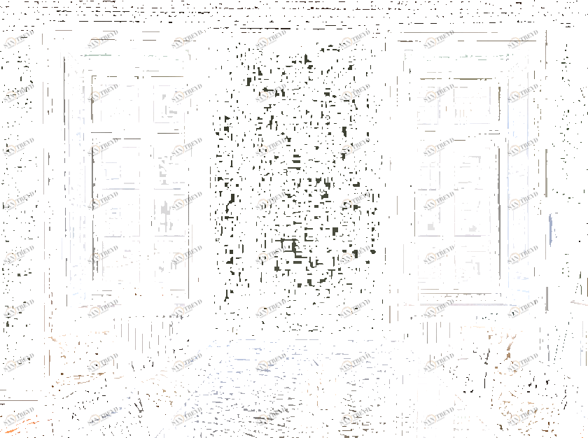 NAVELLO Распашное окно из дерева Seta 2.0 slim sun-id-1467297