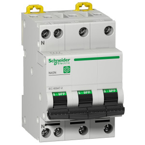 M9P22710 Автоматический выключатель Multi9 3P+N 10А (C) 10кА Schneider Electric Multi 9