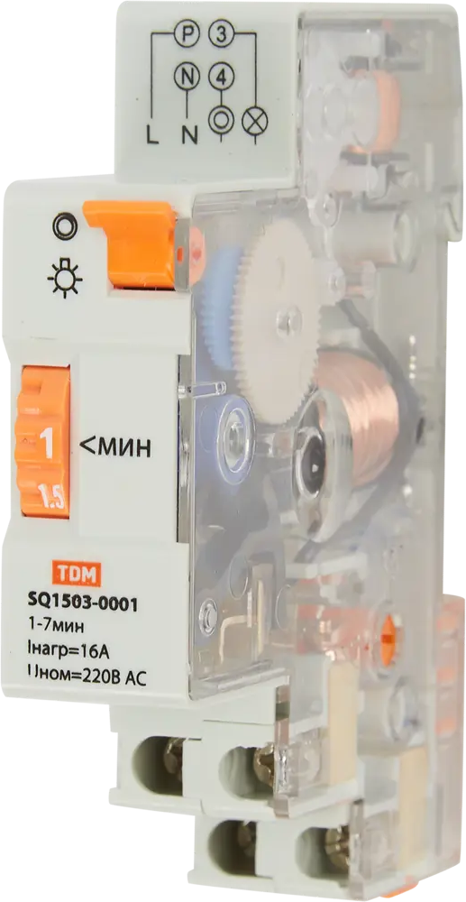 Таймер лестничный TDM Electric для автоматического управления освещением 84399569