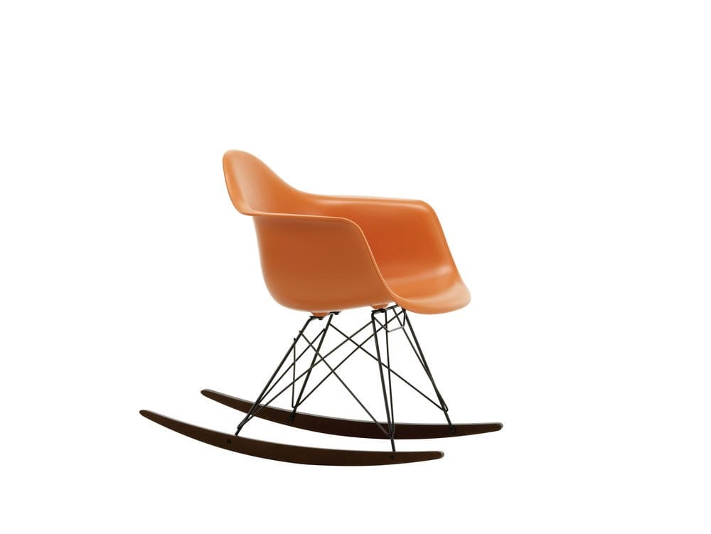 Мягкое тканевое кресло-качалка с подлокотниками VITRA Eames Plastic Chair ARCH-00023828 - Вид №201