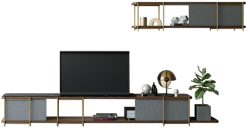 Momocca Низкая модульная тумба под телевизор Julia Jm08 - Вид №1