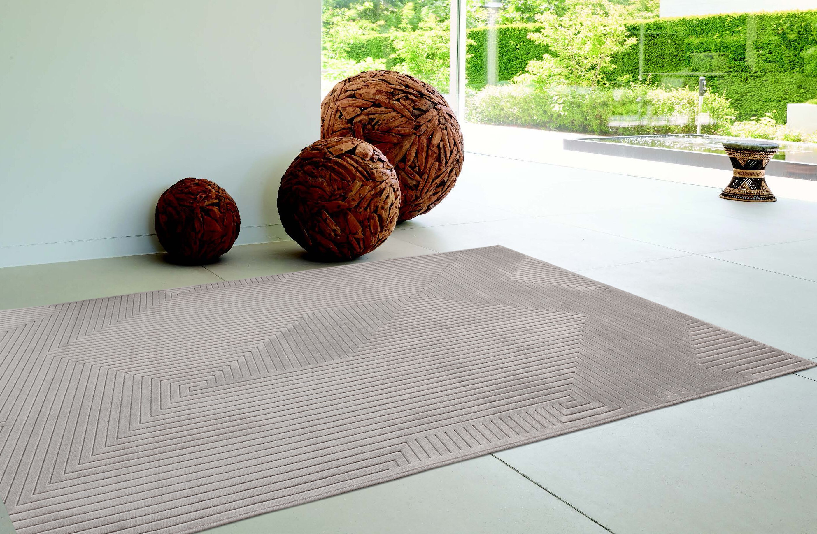 Сплошной цвет прямоугольный ковер Ademi Essential ARCH-00135540 - Вид №2